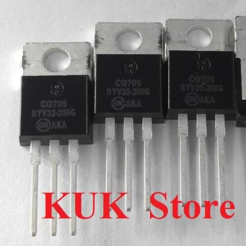 Original 100% NEW BYV32-200 BYV32-200-E3/45 BYV32 -200 TO-220 10PCS/LOT