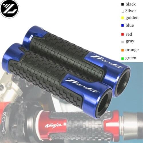 Motorcycle handlebar grips & handle bar ends hand cap for Suzuki GSF600S GSF 600S GS 600 S BANDIT 1996-2003 1997 1998 1999 2000