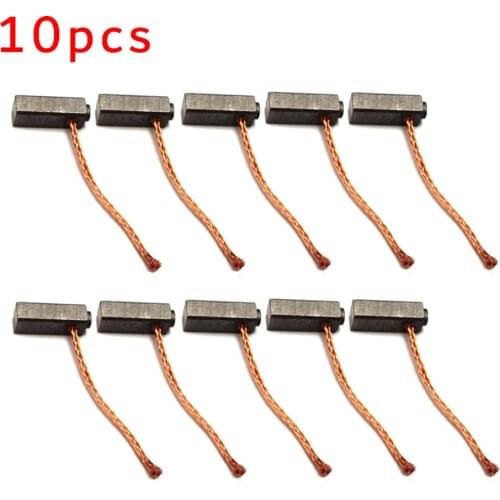 10Pcs Carbon Brushes Motor Brush For Generic Electric Replacement Kit 5*6*14mm Graphite Brush Replacement