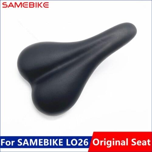 Original Seat for SAMEBIKE LO26 500W Motor 21 Speed Electric Bicycle Cycling Foldable E-Bike Soft Cushion Replacement