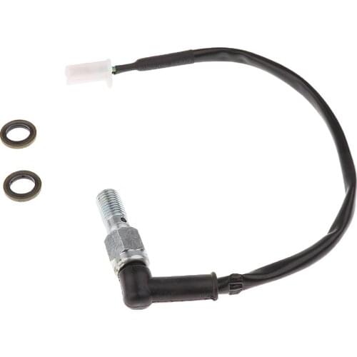 Motorcycle Brake Light Switch fluid pressure Hydraulic Curved M10 1.25mm