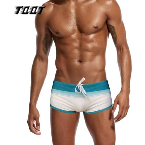 TQQT Men's Swim Shorts