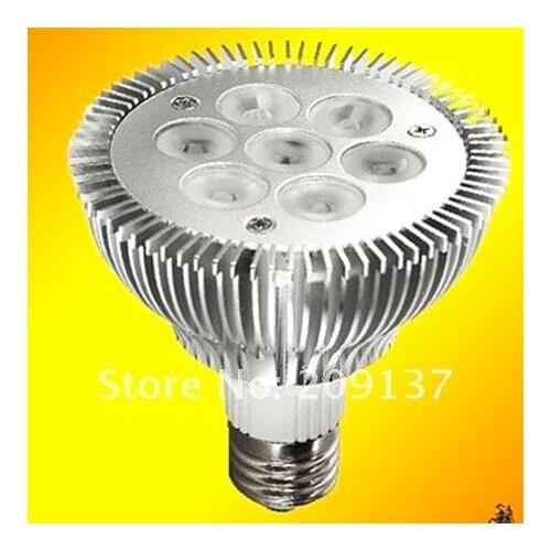 10X Epistar LED PAR 30 7x3W 21W Spotlight E27 110V-240V Cool White Warm White dimmable PAR30 led bulb light lamp