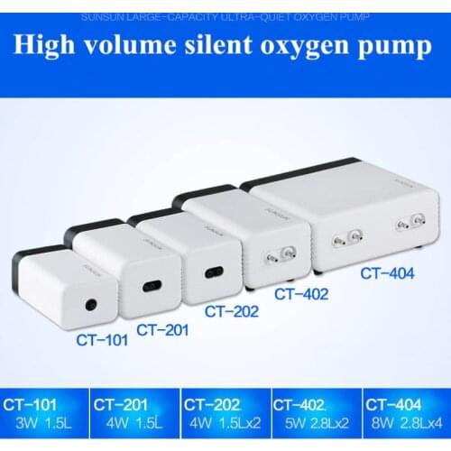 220V Most Quiet Silent Original Ukraine Double Outlet Air Pump aPump For Fish Tank Fish Tank Mini Air Compressor