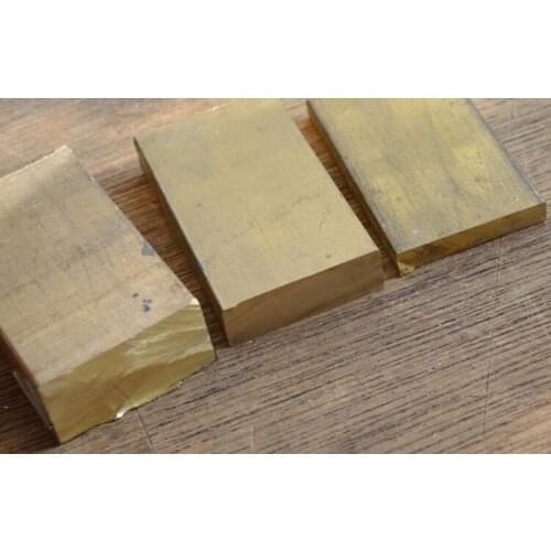 5mm *30mm *50mm H62 brass Large plate Block DIY material armfuls for knife handle gasket
