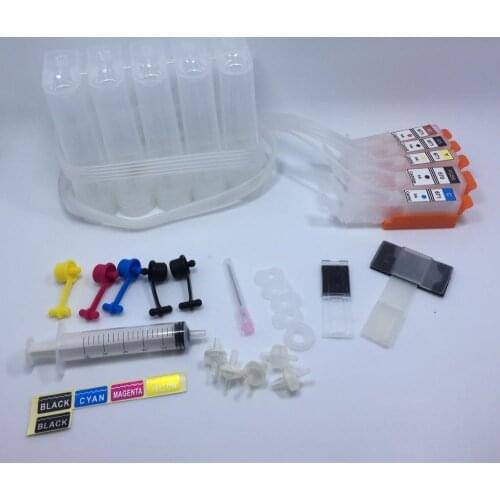 5Color CISS ink cartridge PGI-670 CLI-671 PGI670 for Canon PIXMA MG5760 MG5765 MG5766 MG6860 MG6865 MG6866 MG7760 MG7765 MG7766