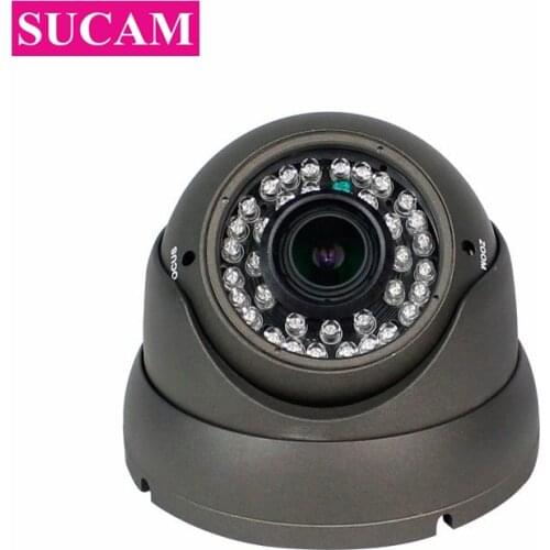 5MP Home Security Camera Dome Vandal Proof 2.8-12mm Manual Zoom Night Vision Surveillance AHD Cameras 30M IR Distance