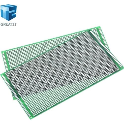 9x15 cm PROTOTYPE PCB 2 layer 9*15CM panel Universal Board double side 2.54MM Green