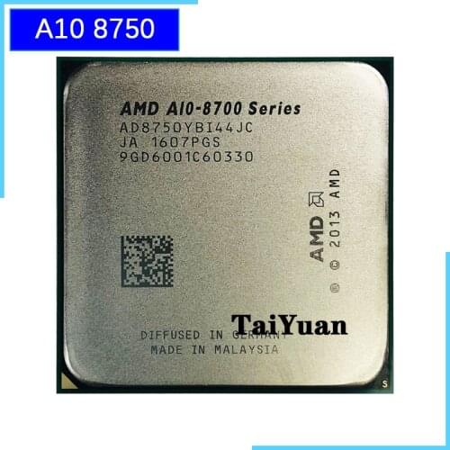 AMD A10-Series PRO A10-8750B A10 8750 3.6G 65W AD8750YBI44JC/AD875BYBI44JC Socket FM2