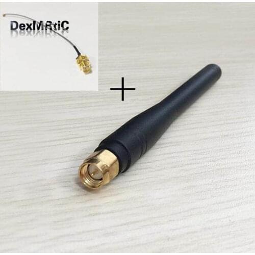 GSM 3G Antenna 3dBi SMA Male Omni aerial 11cm long + u.fl IPX To SMA Female nut Pigtail Cable 15cm for 3G router
