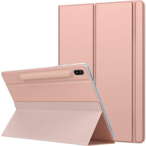 Case For Samsung Galaxy Tab S6 10.5" 2019 SM-T860 /SM-T865,Strong Magnetic Smart Folio Case Cover,Ultra Slim Trifold Shell Stand