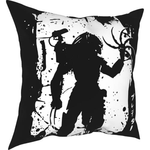 Predator Movie Alien Pillowcase Printing Polyester Cushion Cover Decoration Throw Pillow Case Cover Seater Square 18