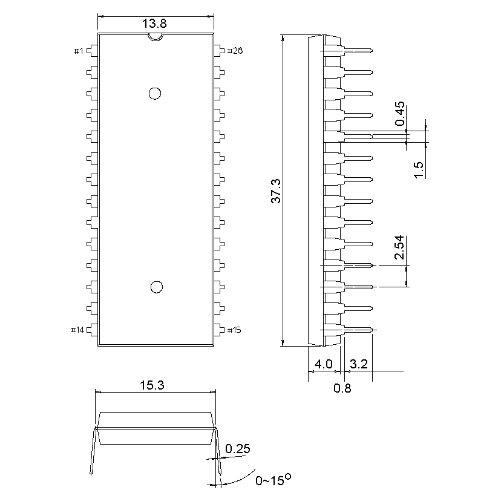 MC145152P2 MC145152 MC145152P DIP28