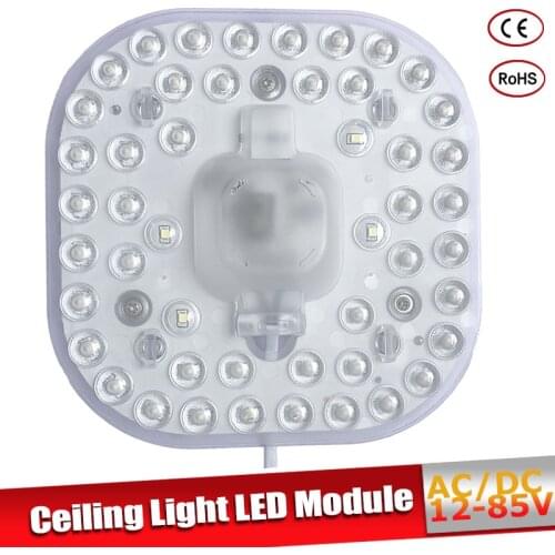 LED Ceiling Lamps Module AC/DC 12V 24V 36V 50V 24W LED Light Replace Ceiling Lamp Lighting Source for Living room Bedroom