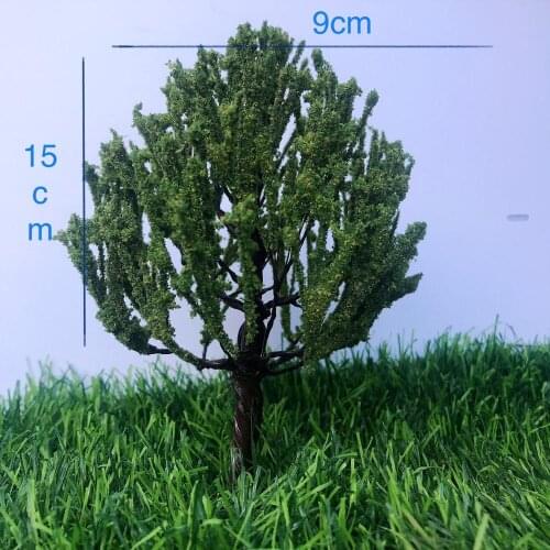 2020 New Model Wire Tree Mini ColorTree Scale Train Layout Design Model Trees2pcs