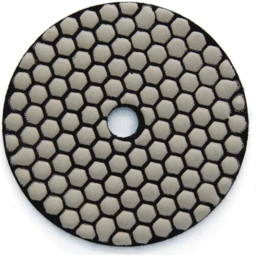 3"/4" Dry Polishing Pad Sharp Type Flexible Diamond Polishing Pad For Concrete Marble Granite Grit 0-6