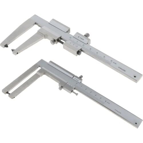 Stainless Steel Vernier Caliper Slide Caliper Metric 160 mm, 0~60 mm Range