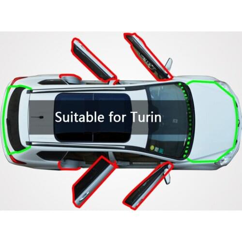 For Iveco Turin Car Door Edge Sealing Strip Car Door Rubber Sealing Strip Filler Car Door Weather Strip Protection Sealant