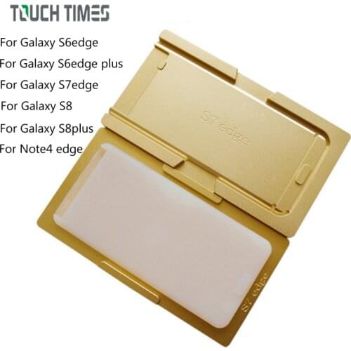 High Precision Mold for Samsung Galaxy S8 S9 S10 Plus Note8 Note9 Curved LCD Screen Glass Laminating Positioning Alignment Mould