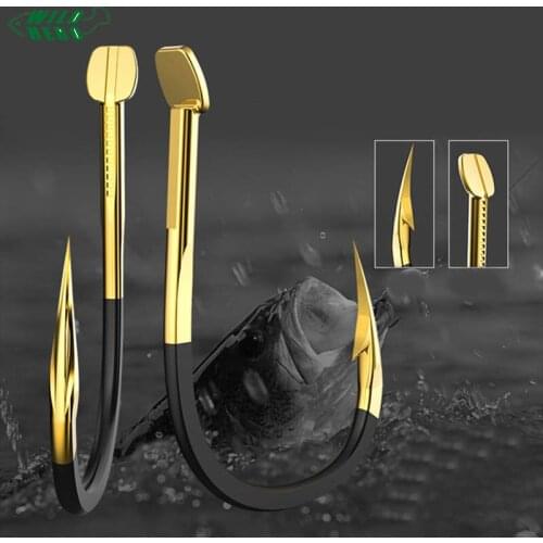 Wildhero Tungsten Steel Thick and Hard Ise Nigeria Hook Jig Big Fishing Hooks Carp Hook Fishing Tackle Fish Tool JC