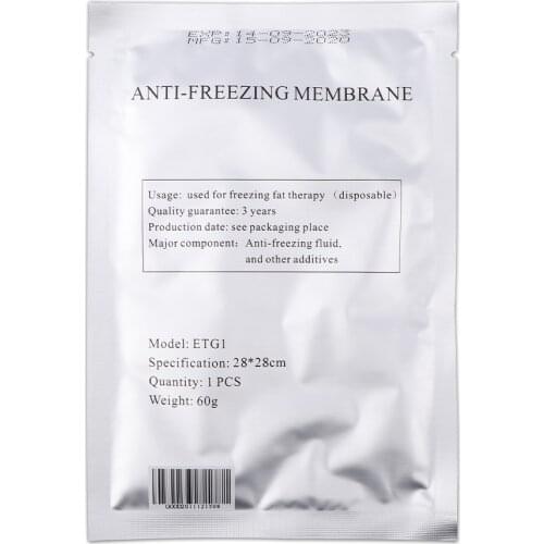 100% Effect New Arrival Lowest Price Anti freeze Membrane Multi specification Antifreeze Membrane Cryo Pad for Cryolipolysis
