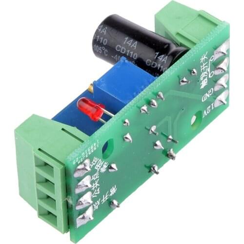 DC 12V Delay Relay Shield NE555 Timer Switch Adjustable Module 0-10 Second