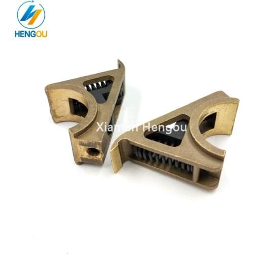 2 Pieces High Quality Roland 204 Delivery Gripper, Man Roland Printing Machine Parts Gripper