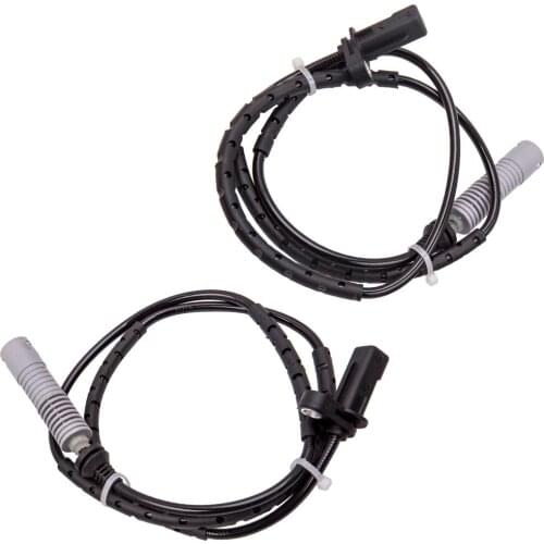 34526762466 2pcs Rear ABS Speed Sensor For BMW 1 3 Series E81 E82 E87 E88 E90