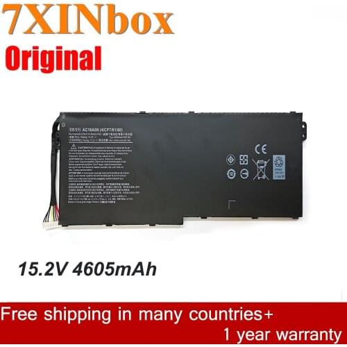 7XINbox 15.2V 69wh Original AC16A8N 4ICP7/61/80 Laptop Battery For Acer Aspire V17 V15 Nitro BE VN7-793G VN7-593G