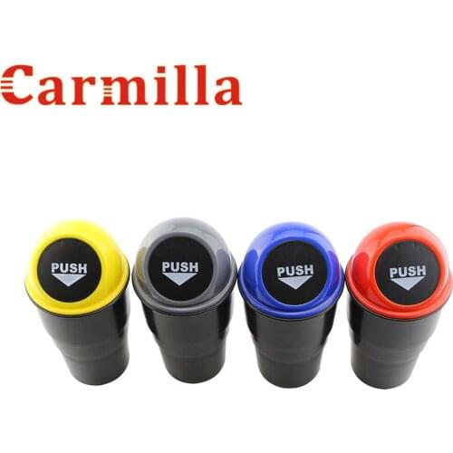 Carmilla Car Garbage Can Trash Can for Ford Focus 2 3 4 Kuga Escape Fiesta Ecosport Mondeo Everest Ranger Explorer Edge Mustang