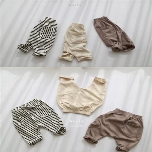 Baby Spring Autumn Clothes Comfortable Cotton Large Pp Pants Loose Casual Harlan Pants Baby Pants 8