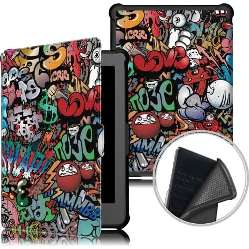 For Kobo Clara HD 6.0 2018 Coque magnet Smart stand Protective Cover For kobo Clara Clear HD N249 6.0" E-Book eReader Case +Pen