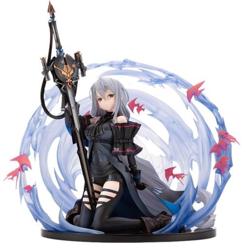 Pre-Sale 22.4Cm Arknights Skadi Anime Action Figure Peripherals Doll Pvc Hand-Made Collection Desktop Model Toys for Children