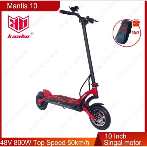 Original Kaabo Mantis 10inch Single motor e-scooter 800W 48V 18.2Ah electric scooter foldable e-scooter