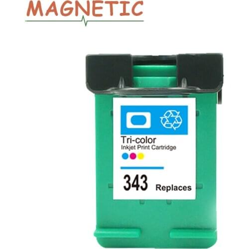 HP Magnetic Compatible Color Ink Cartridge for HP343 For Deskjet D4260 4260 D4360 C4200 C4480 C4280 C4400 C4580 4273 Printer 343