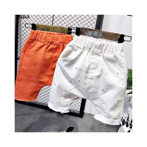 2019 Summer Boys Shorts Toddler Cotton Baby Clothes Kids Short Boy Harem Pants Children Clothing Fashion Graffiti Boys Shorts