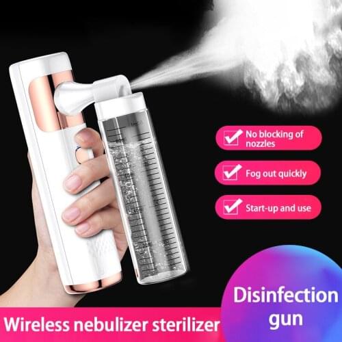 Nano Mist Facial Sprayer USB Humidifier Rechargeable Nebulizer Face Steamer Moisturizing Beauty Instruments Face Skin Care Tools