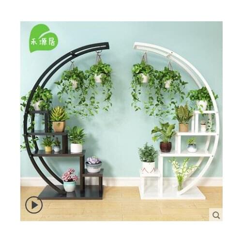 New Living Room Household Flower Shelf Multi-storey Interior Special Price Provincial Space Balcony Decoration Shelf