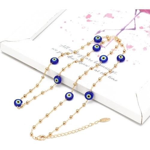 Necklace Birthday Gift Accessories Simple Fashion Creative Trend Ethnic Style Leisure Wild Holiday Party Eyes Women Pendant