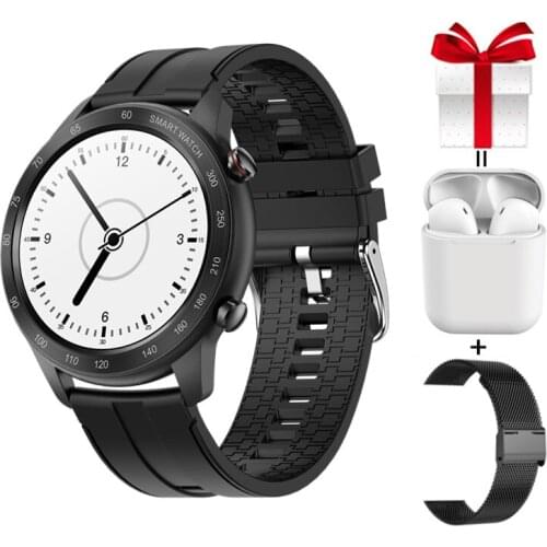 Smartwatch MX5 Waterproof IP68 Fitness Watch For Men Heart Rate Monitor Blood Pressure Weather Custom Dials For IOS Android