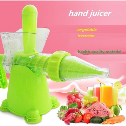 Squeezer reamer Press juice device juiceless manual juicer household fruit hand machine ice cream machina