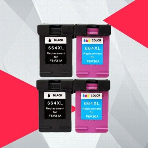 Compatible for HP 664 664XL Ink Cartridge for HP664 Deskjet 1115 2135 3635 2138 3636 3638 4535 4536 4538 4675 4676 4678