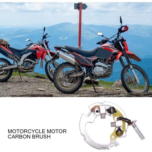 Motorcycle Starter Motor Carbon Brushes Motor Start Brush Accessories Parts For Honda Cb400 1992 1993 1994 1995 1996 1997 1998