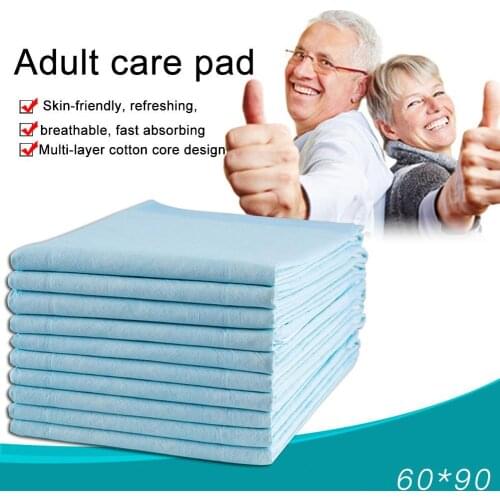 10Pcs 60x90cm Adults Nursing Mats Diaper Disposable Care Pads Urine Collector