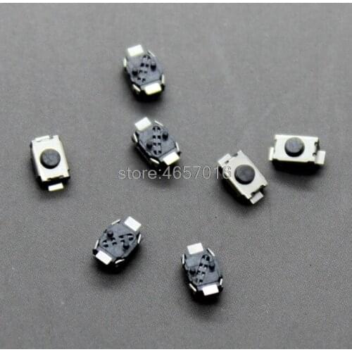 100pcs/lot Micro button tact switch 2pin SMD little turtle 3x4x2MM 4 * 3 * 2MM single shrapnel temperature
