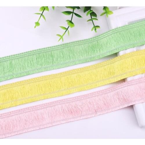 2yards Lace 3CM Fringe Trim Ribbon Tasse Fringe Thread DIY Keychain Necklace Latin Dress Crafts Curtain Accessories Ribbon