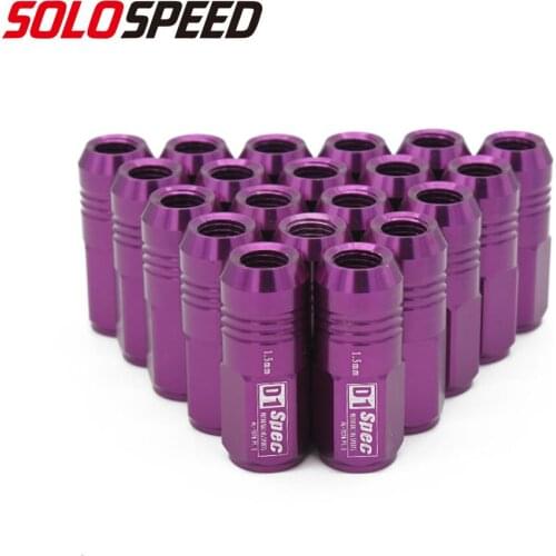 20pcs/set D1spec Jdm Racing Aluminum Wheel Lug Nuts M12X1.25 / M12X1.5 Fit For Toyota Nissan