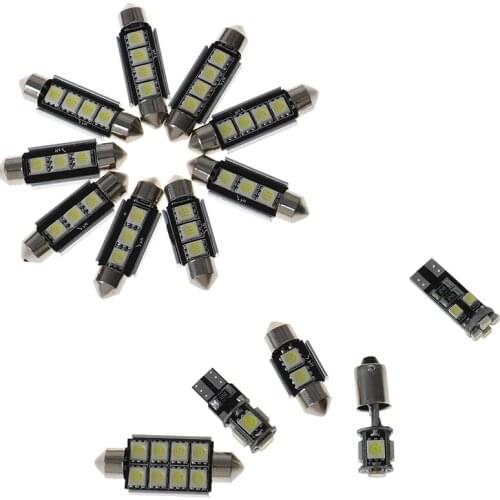 23pcsCanbus Car Inside LED Festoon Bulb Lights Auto Interior Dome Light Reading Map Lamp