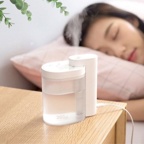 260ml Household Air Humidifier Air Purifying Mist Maker Simple USB Charging Humidifier Spray Maker for Home Office Car