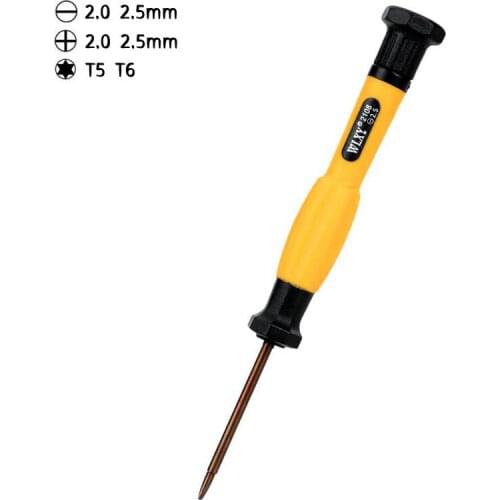 6pcs) 2 2.5mm Phillips Slotted Screwdriver Magnetic Tip T5 T6 Screwdriver Repair Tool Cross Flat Screwdriver Torx Screwdrivers